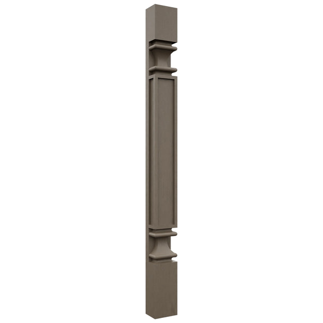 Fabuwood Mocha PP-BASE Base Pilaster, Front View