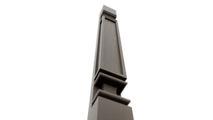 Fabuwood Mocha PP-BASE Base Pilaster, Detail View