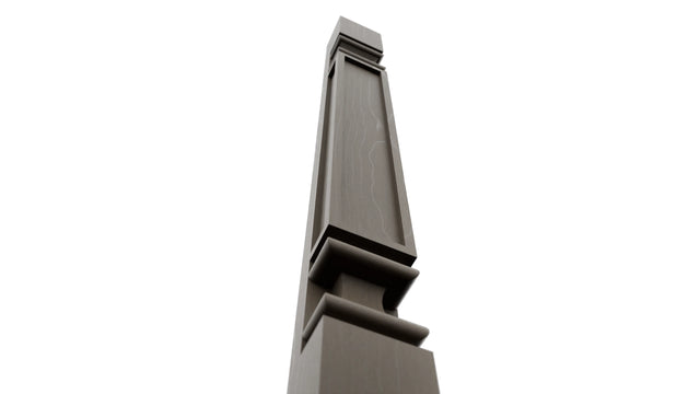 Fabuwood Mocha PP-BASE Base Pilaster, Detail View