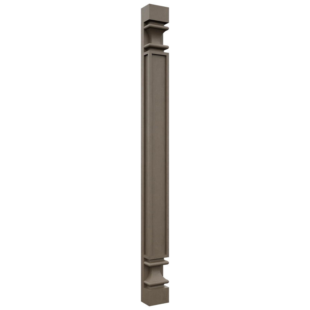 Fabuwood Mocha PP-W39 Wall Pilaster, Front View