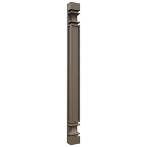 Fabuwood Mocha PP-W39 Wall Pilaster, Front View