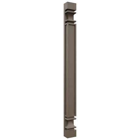 Fabuwood Mocha PP-W39 Wall Pilaster, Front View