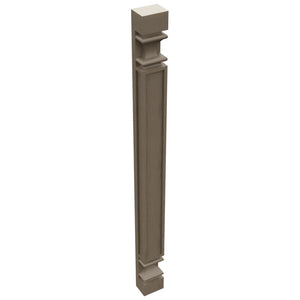 Fabuwood Mocha PP-W39 Wall Pilaster, Top View