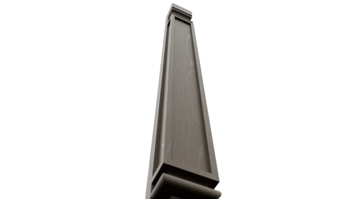Fabuwood Mocha PP-W39 Wall Pilaster, Detail View