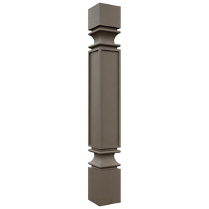 Fabuwood Mocha SP36 Base Post, Front View