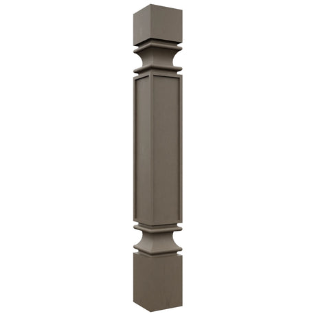 Fabuwood Mocha SP36 Base Post, Front View