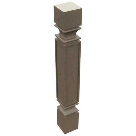 Fabuwood Mocha SP36 Base Post, Top View