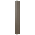 Fabuwood Mocha SQP36 Base Post, Front View