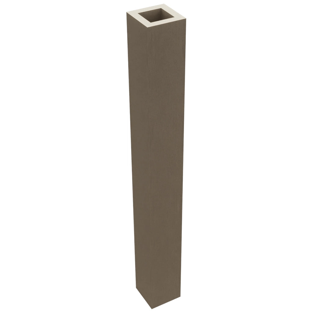 Fabuwood Mocha SQP36 Base Post, Top View