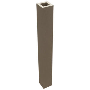 Fabuwood Mocha SQP36 Base Post, Top View