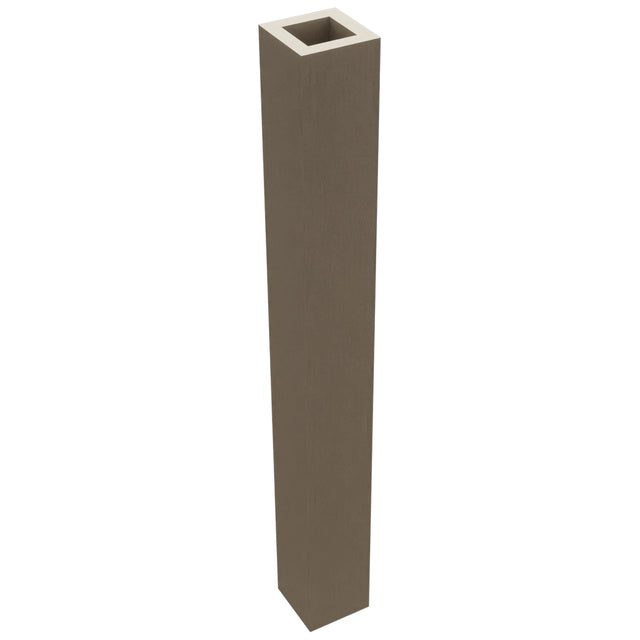Fabuwood Mocha SQP36 Base Post, Top View