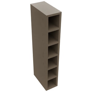 Fabuwood Mocha WC0636 Wall Wine Cubes, Top View
