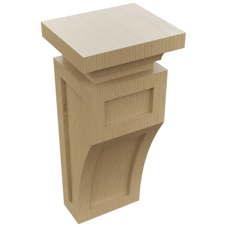 Fabuwood Natural Oak CML Corbel, Top View