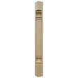 Fabuwood Natural Oak CP36 Base Post, Front View