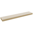 Fabuwood Natural Oak FLS54 Wall Floating Shelf, Front View