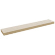 Fabuwood Natural Oak FLS60 Wall Floating Shelf, Front View
