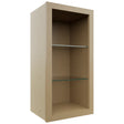 Fabuwood Natural Oak NDW1530 Wall Standard No Door Cabinet, Front View