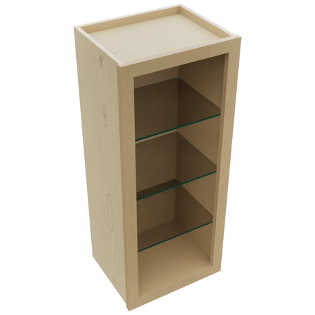 Fabuwood Natural Oak NDW1536 Wall Standard No Door Cabinet, Top View