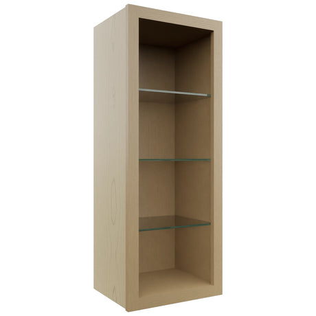 Fabuwood Natural Oak NDW1539 Wall Standard No Door Cabinet, Front View