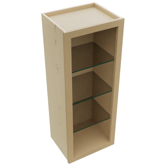 Fabuwood Natural Oak NDW1539 Wall Standard No Door Cabinet, Top View