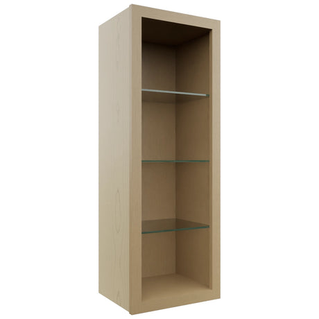 Fabuwood Natural Oak NDW1542 Wall Standard No Door Cabinet, Front View