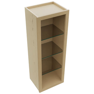 Fabuwood Natural Oak NDW1542 Wall Standard No Door Cabinet, Top View