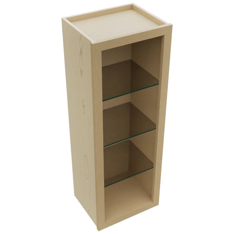 Fabuwood Natural Oak NDW1542 Wall Standard No Door Cabinet, Top View