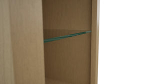 Fabuwood Natural Oak NDW1542 Wall Standard No Door Cabinet, Detail View