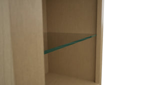 Fabuwood Natural Oak NDW1839 Wall Standard No Door Cabinet, Detail View