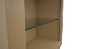 Fabuwood Natural Oak NDW2430 Wall Standard No Door Cabinet, Detail View