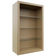 Fabuwood Natural Oak NDW2439 Wall Standard No Door Cabinet, Front View