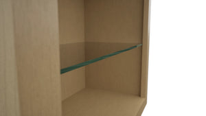 Fabuwood Natural Oak NDW2439 Wall Standard No Door Cabinet, Detail View