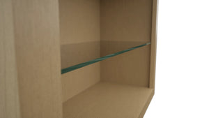 Fabuwood Natural Oak NDW3030 Wall Standard No Door Cabinet, Detail View