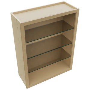 Fabuwood Natural Oak NDW3039 Wall Standard No Door Cabinet, Top View