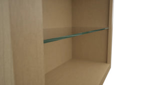 Fabuwood Natural Oak NDW3042 Wall Standard No Door Cabinet, Detail View