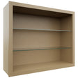 Fabuwood Natural Oak NDW3630 Wall Standard No Door Cabinet, Front View