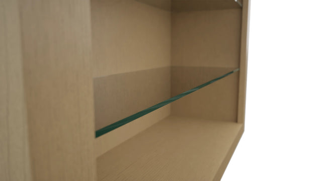 Fabuwood Natural Oak NDW3636 Wall Standard No Door Cabinet, Detail View