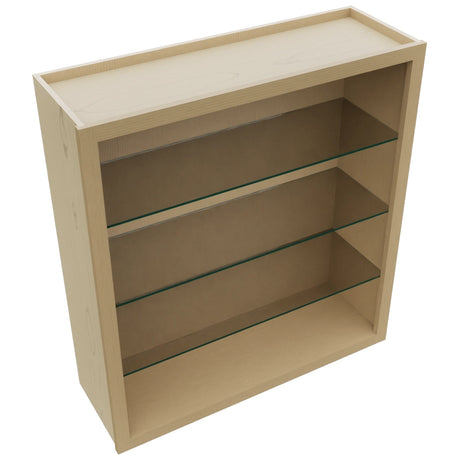 Fabuwood Natural Oak NDW3639 Wall Standard No Door Cabinet, Top View