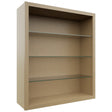Fabuwood Natural Oak NDW3642 Wall Standard No Door Cabinet, Front View