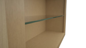 Fabuwood Natural Oak NDW3642 Wall Standard No Door Cabinet, Detail View