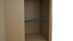 Fabuwood Natural Oak NDWDC2430 Wall Corner Diagonal No Door Cabinet, Detail View
