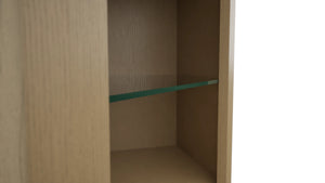 Fabuwood Natural Oak NDWDC2439 Wall Corner Diagonal No Door Cabinet, Detail View