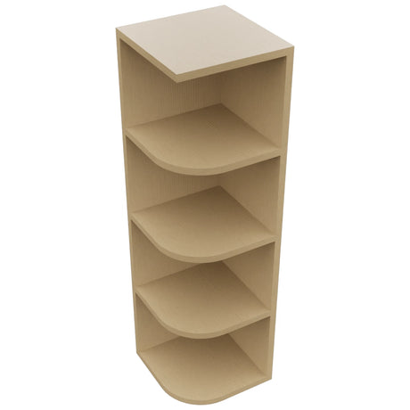 Fabuwood Natural Oak OE1242 Wall Open End Cabinet, Top View