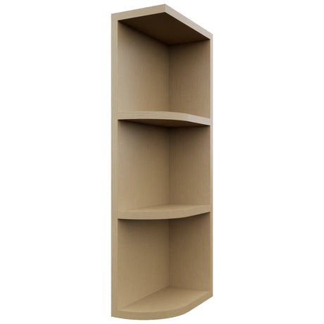 Fabuwood Natural Oak OER630 Wall Open End Cabinet, Front View