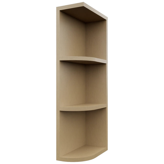 Fabuwood Natural Oak OER630 Wall Open End Cabinet, Front View