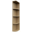 Fabuwood Natural Oak OER642 Wall Open End Cabinet, Front View