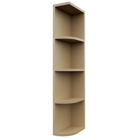 Fabuwood Natural Oak OER642 Wall Open End Cabinet, Front View