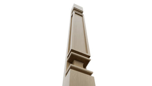 Fabuwood Natural Oak PP-BASE Base Pilaster, Detail View