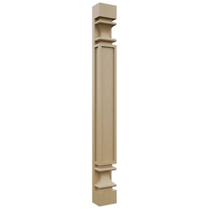 Fabuwood Natural Oak PP-W30 Wall Pilaster, Front View