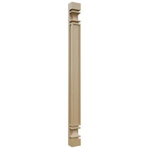 Fabuwood Natural Oak PP-W42 Wall Pilaster, Front View